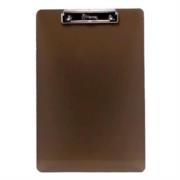 NEXTEP SOLUCIONES - Bundle Tabla Plastica Nextep con Clip Oficio Humo Cont. 2 Piezas