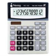 NEXTEP SOLUCIONES - Calculadora Nextep 12 Dígitos Escritorio Bateria/Solar