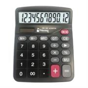NEXTEP SOLUCIONES - Calculadora Nextep 12 Dígitos Pantalla Grande Escritorio Batería/Solar