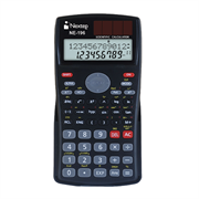 NEXTEP SOLUCIONES - Calculadora Nextep Científica 10+2 Dígitos Doble Línea 240 Funciones Batería Solar