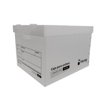 NEXTEP SOLUCIONES - Caja Archivo Nextep Plastica Economica Carta C/12