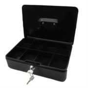 NEXTEP SOLUCIONES - Caja Dinero Nextep Metálica Grande 25cm Color Negro