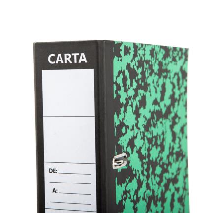 NEXTEP SOLUCIONES - Registrador Nextep Carta Marmoleado Broche Metálico