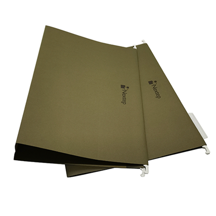 NEXTEP SOLUCIONES - Folder Colgante Nextep Economico Carta Color Verde Tradicional c/25