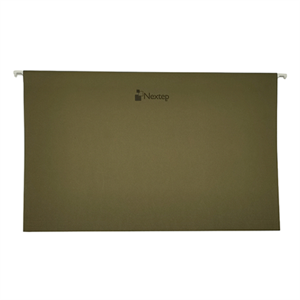 NEXTEP SOLUCIONES - Folder Colgante Nextep Economico Oficio Color Verde Tradicional c/25