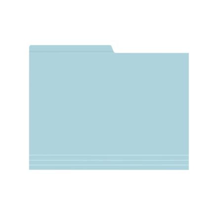 NEXTEP SOLUCIONES - Folder Economico Nextep Carta Azul c/100