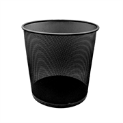 NEXTEP SOLUCIONES - Cesto de Malla Nextep Redondo 20L Color Negro