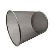 NEXTEP SOLUCIONES - Cesto de Malla Nextep Redondo 20L Color Plata