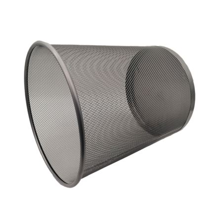 NEXTEP SOLUCIONES - Cesto de Malla Nextep Redondo 20L Color Plata