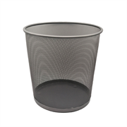 NEXTEP SOLUCIONES - Cesto de Malla Nextep Redondo 20L Color Plata