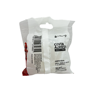NEXTEP SOLUCIONES - Cinta Adhesiva Nextep Corte Facil 18mm x 33mts Bolsa c/2 Piezas