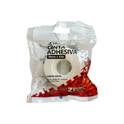 NEXTEP SOLUCIONES - Cinta Adhesiva Nextep Corte Facil 18mm x 33mts Bolsa c/2 Piezas