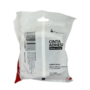 NEXTEP SOLUCIONES - Cinta Adhesiva Nextep Corte Facil 24mm x 65mts Bolsa c/2 Piezas