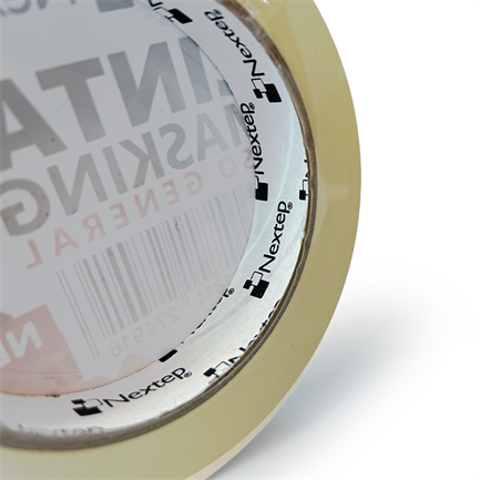 NEXTEP SOLUCIONES - Cinta Masking Nextep Uso General 18mm x 50mts