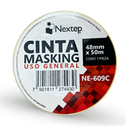 NEXTEP SOLUCIONES - Cinta Masking Nextep Uso General 48mm x 50mts