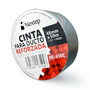 NEXTEP SOLUCIONES - Cinta Para Ducto Nextep Reforzada 48mm x 50mts