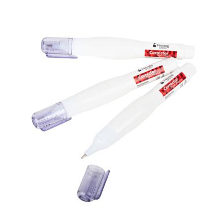 NEXTEP SOLUCIONES - Corrector Nextep Tipo Pluma 8ml Punta Metálica c/12 Piezas