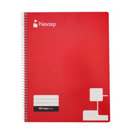NEXTEP SOLUCIONES - Cuaderno Nextep Profesional Raya 100 Hojas Espiral