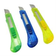 NEXTEP SOLUCIONES - Cutter Plastico Ergonomico Nextep Grande Navaja 18mm Caja Con 12