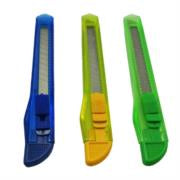 NEXTEP SOLUCIONES - Cutter Plastico Ergonomico Nextep Chico Navaja 9mm Caja Con 12
