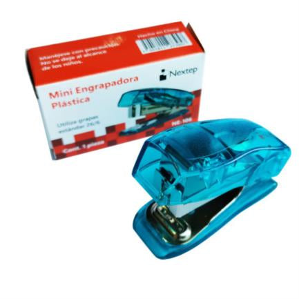 NEXTEP SOLUCIONES - Mini Engrapadora Nextep Plástica Medida Estándar 26/6