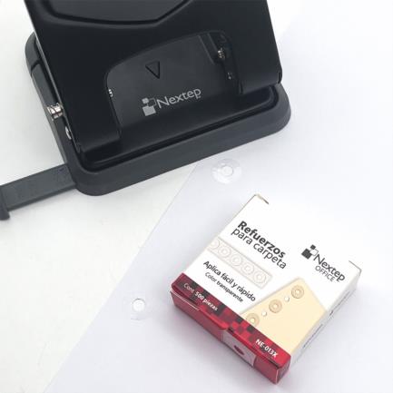 NEXTEP SOLUCIONES - Etiquetas Nextep Refuerzo para Carpeta Transparentes C/500