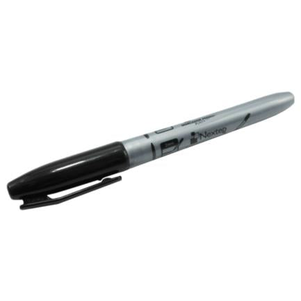 NEXTEP SOLUCIONES - Marcador Nextep Permanente Punto Fino 2mm Negro c/12 Pzas