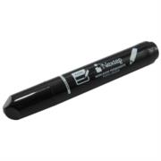 NEXTEP SOLUCIONES - Marcador Nextep Permanente Punta Gruesa Cincel 4mm Negro c/12 Pzas
