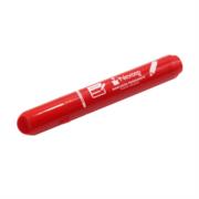 NEXTEP SOLUCIONES - Marcador Nextep Permanente Punta Gruesa Cincel 4mm Rojo c/12 Pzas