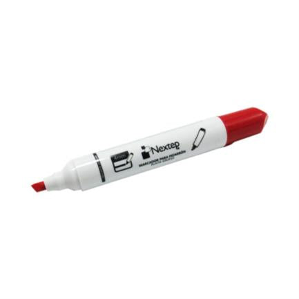 NEXTEP SOLUCIONES - Marcador Nextep para Pizarrón Blanco Color Rojo C/12 Pzas