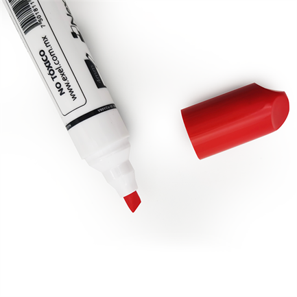 NEXTEP SOLUCIONES - Marcadores Nextep para Pizarrón Blanco Juego 8 Colores Punta Gruesa Cincel 4mm