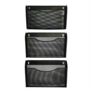 NEXTEP SOLUCIONES - Revistero Nextep de Pared Malla Metalica C/3