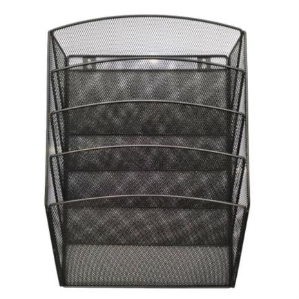 NEXTEP SOLUCIONES - Clasificador Nextep Grande de Pared Malla Metálica 5 Niveles