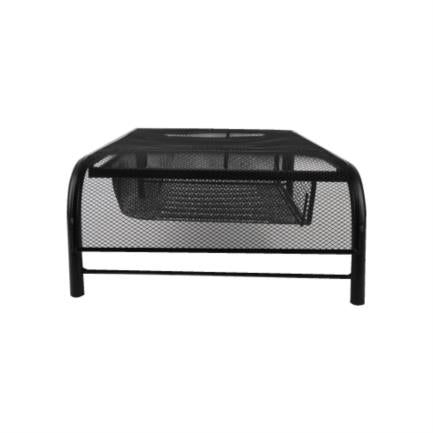 NEXTEP SOLUCIONES - Soporte Organizador Nextep de Malla para Laptop/Monitor con Cajón