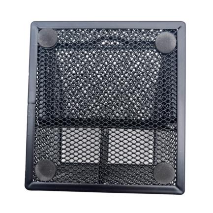 NEXTEP SOLUCIONES - Organizador Nextep Malla Metalica 4 Secciones Negro