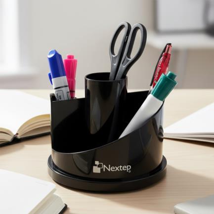 NEXTEP SOLUCIONES - Organizador de Escritorio Nextep Giratorio Mediano