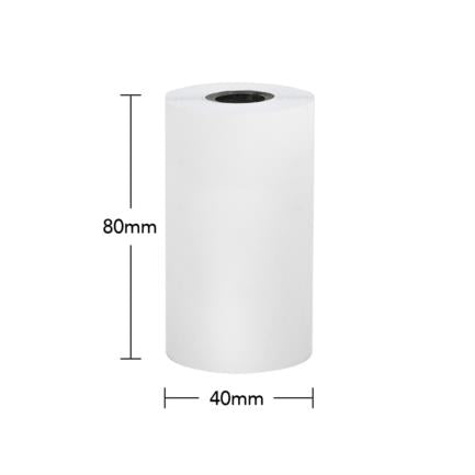 NEXTEP SOLUCIONES - Rollo Papel Nextep Termico Terminal Móvil 80x40mm C/5
