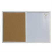 NEXTEP SOLUCIONES - Pintarrón Nextep Tablero de Corcho 90cmx60cm