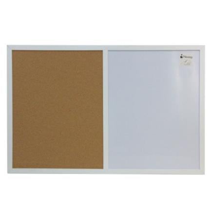 NEXTEP SOLUCIONES - Pintarrón Nextep Tablero de Corcho 90cmx60cm