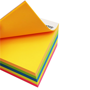NEXTEP SOLUCIONES - Notas Adhesivas Nextep 2x2 Neon 5 Bloques 500 Hojas