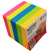 NEXTEP SOLUCIONES - Notas Adhesivas Nextep 2x2 Neon 5 Bloques 500 Hojas