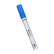 NEXTEP SOLUCIONES - Marcador Nextep Permanente Cuerpo Aluminio Punta Gruesa Cincel 4mm Azul C/6