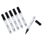 NEXTEP SOLUCIONES - Marcador Nextep Permanente Cuerpo Aluminio Punta Gruesa Cincel 4mm Negro C/6