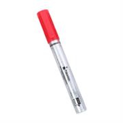 NEXTEP SOLUCIONES - Marcador Nextep Permanente Cuerpo Aluminio Punta Gruesa Cincel 4mm Rojo C/6