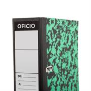 NEXTEP SOLUCIONES - Registrador Nextep Oficio Marmoleado Broche Metalico