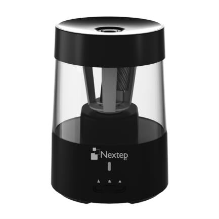 NEXTEP SOLUCIONES - Sacapuntas Nextep Electrico Portatil y Recargable con Autostop