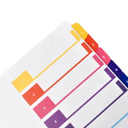 NEXTEP SOLUCIONES - Separador Nextep Economico 10 Divisiones con Numero