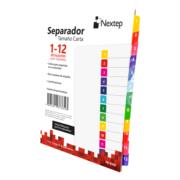 NEXTEP SOLUCIONES - Separador Nextep Economico 12 Divisiones con Numero