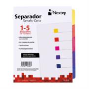 NEXTEP SOLUCIONES - Separador Economico Nextep 5 Divisiones Sin Numero