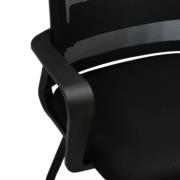 NEXTEP SOLUCIONES - Silla de Visitas Nextep con Descansabrazos Tela/Malla